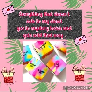 Everything that doesn't sale InMyCloset gos in MysteryBox & gets sold that way.